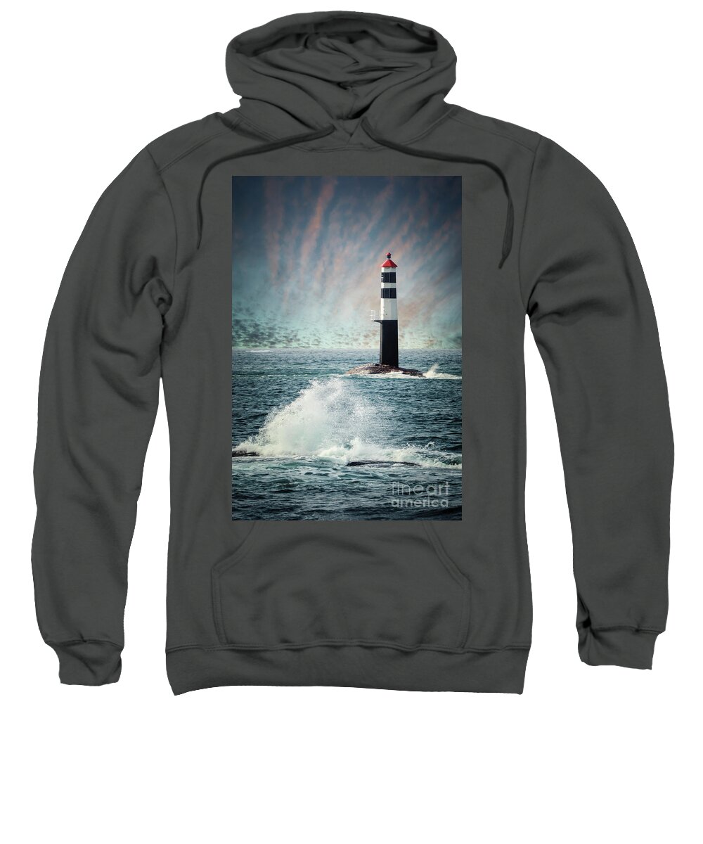 Kremsdorf Sweatshirt featuring the photograph Beyond The Northern Waves by Evelina Kremsdorf