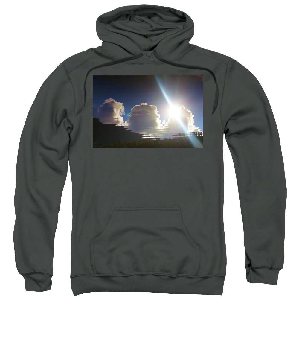Reflection Sweatshirt featuring the photograph Blink by Fred Bailey