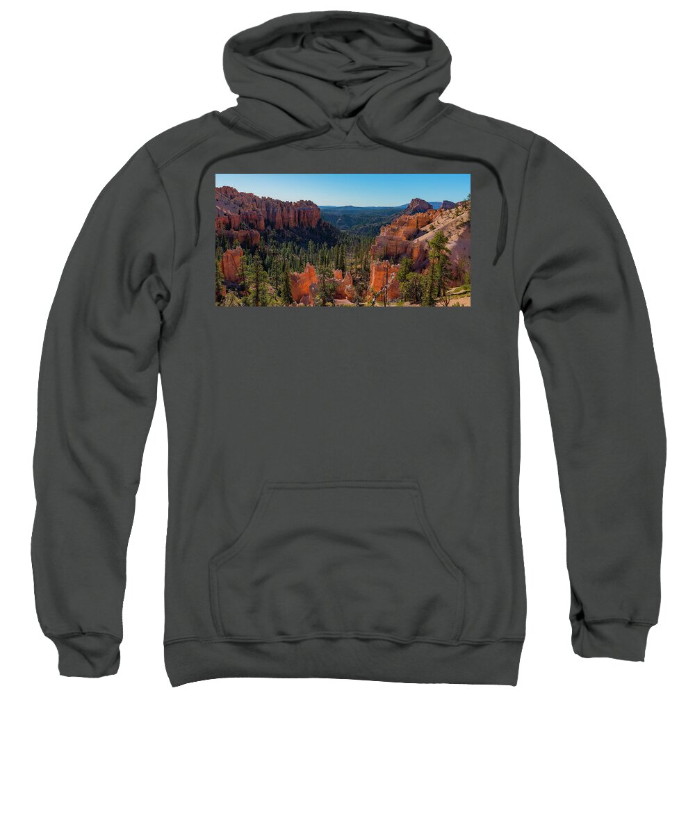 Bryce Canyon Sweatshirt featuring the photograph Bryce Canyon in November by Arthur Oleary