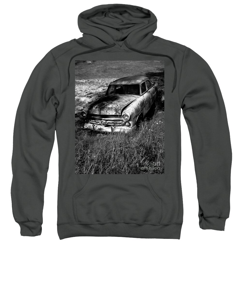 Denise Bruchman Photography Sweatshirt featuring the photograph Car Hop Coupe by Denise Bruchman