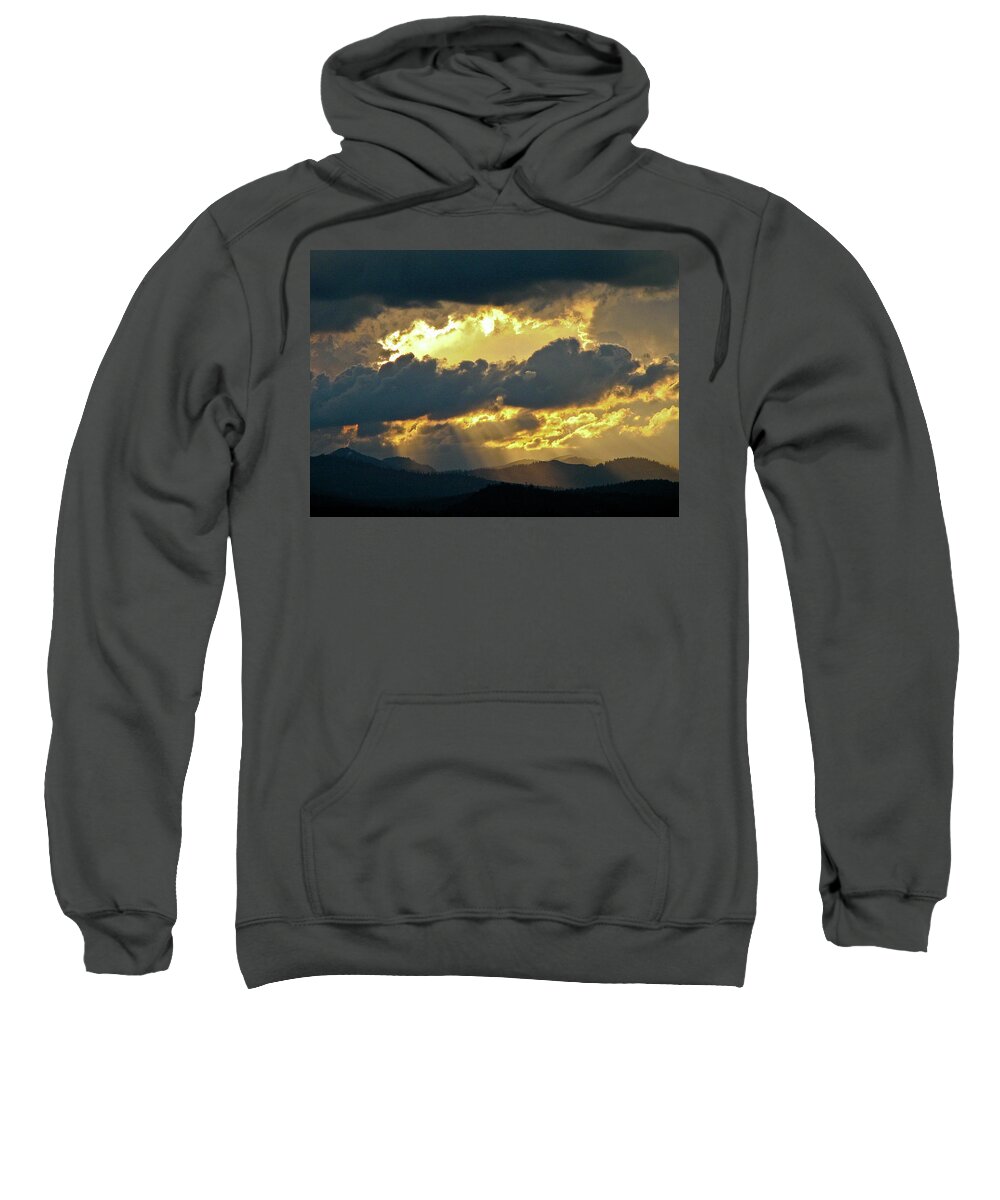 Storm Clouds Sweatshirt featuring the photograph Clouds #3 by Neil Pankler