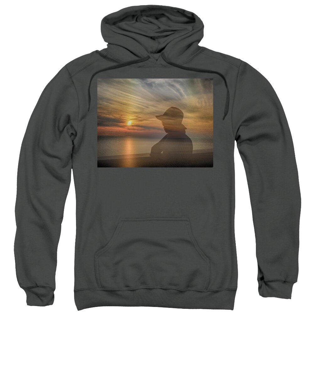 Contemplation Sweatshirt featuring the photograph Contemplation by Jim Cook