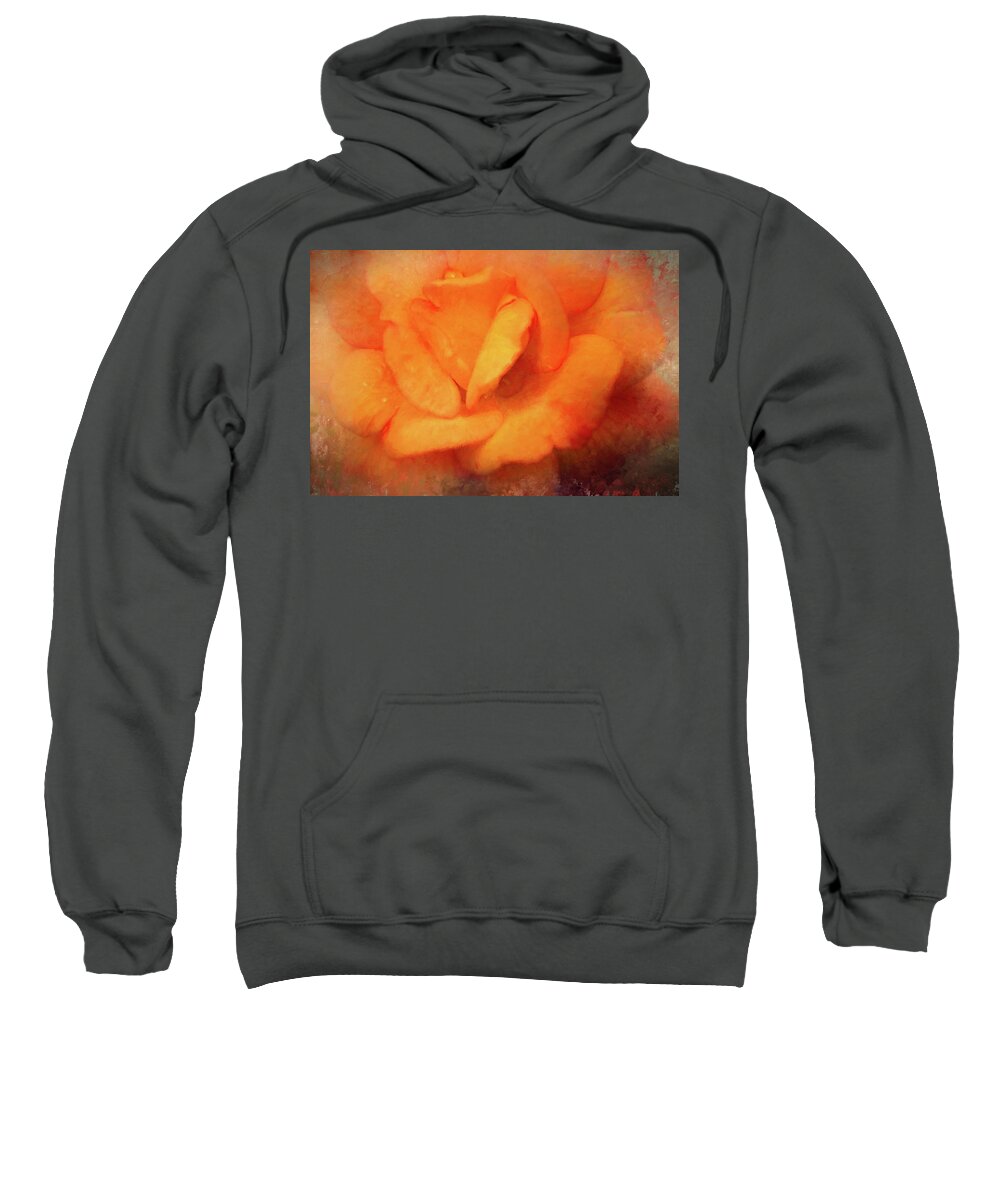 Rose Sweatshirt featuring the digital art Dancing with Rembrandt by Joanna Kovalcsik