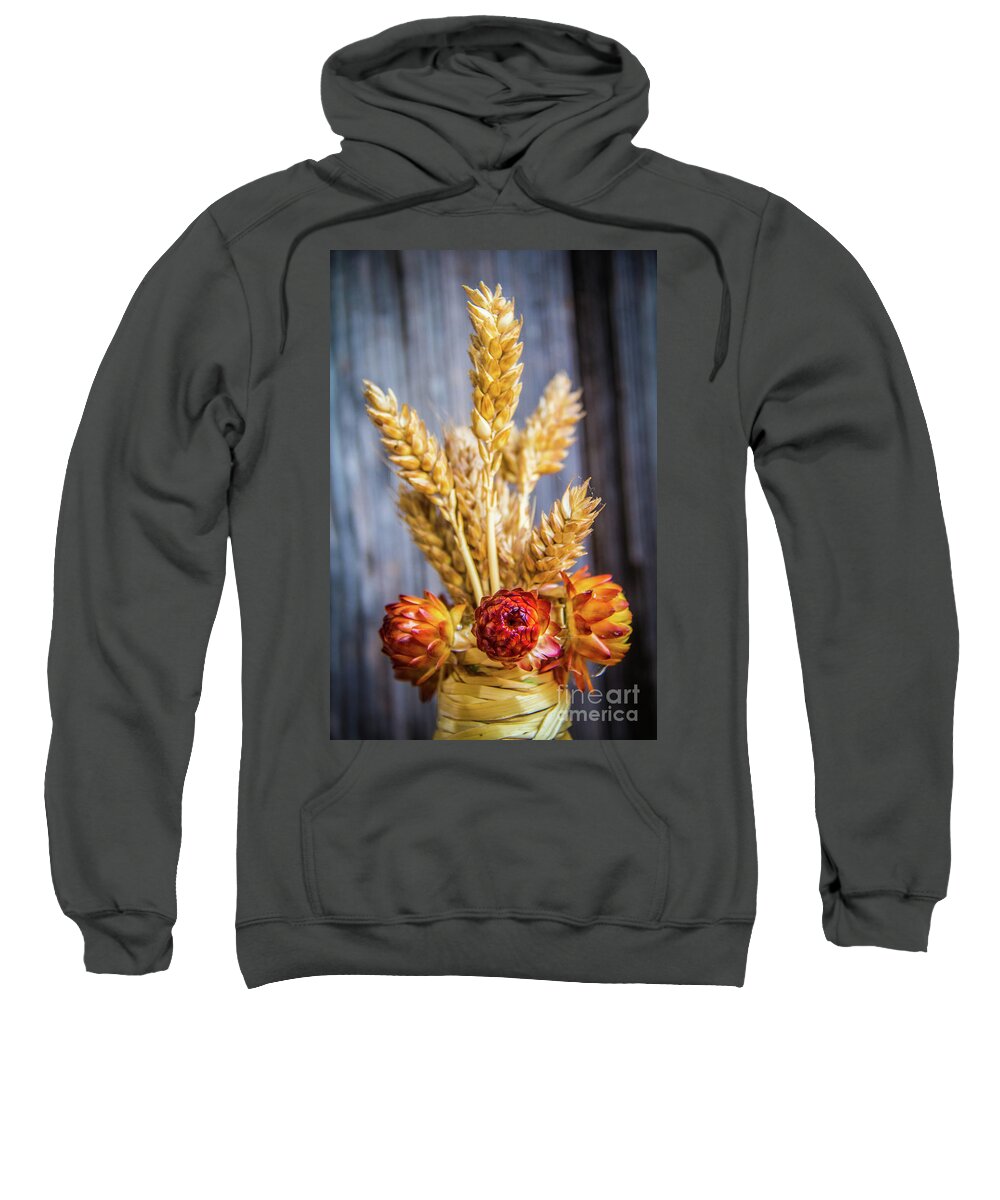 Still Life Sweatshirt featuring the photograph Fall decoration by Lyl Dil Creations