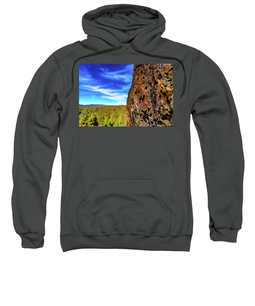Landscape Sweatshirt featuring the photograph Fun with Rocks by Matthew Ostovarpour