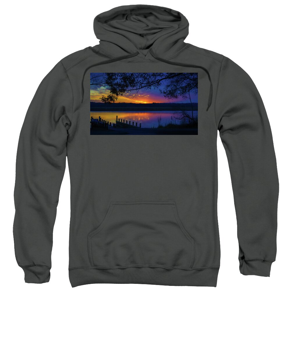 Sunrise Sweatshirt featuring the photograph In the Blink of an Eye by Cindy Lark Hartman