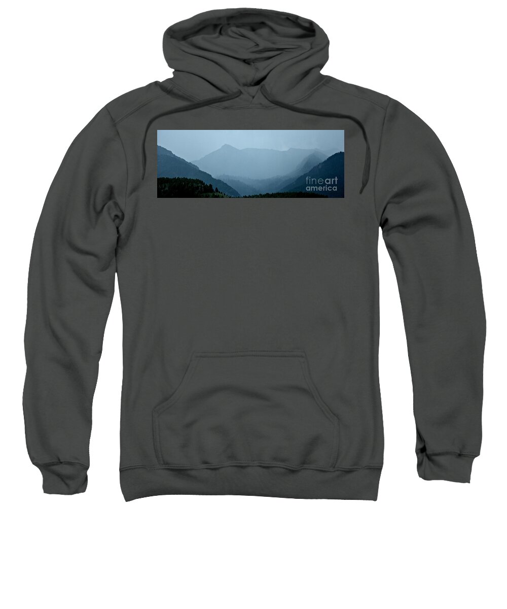 Rain Sweatshirt featuring the photograph In the Mist by Dorrene BrownButterfield