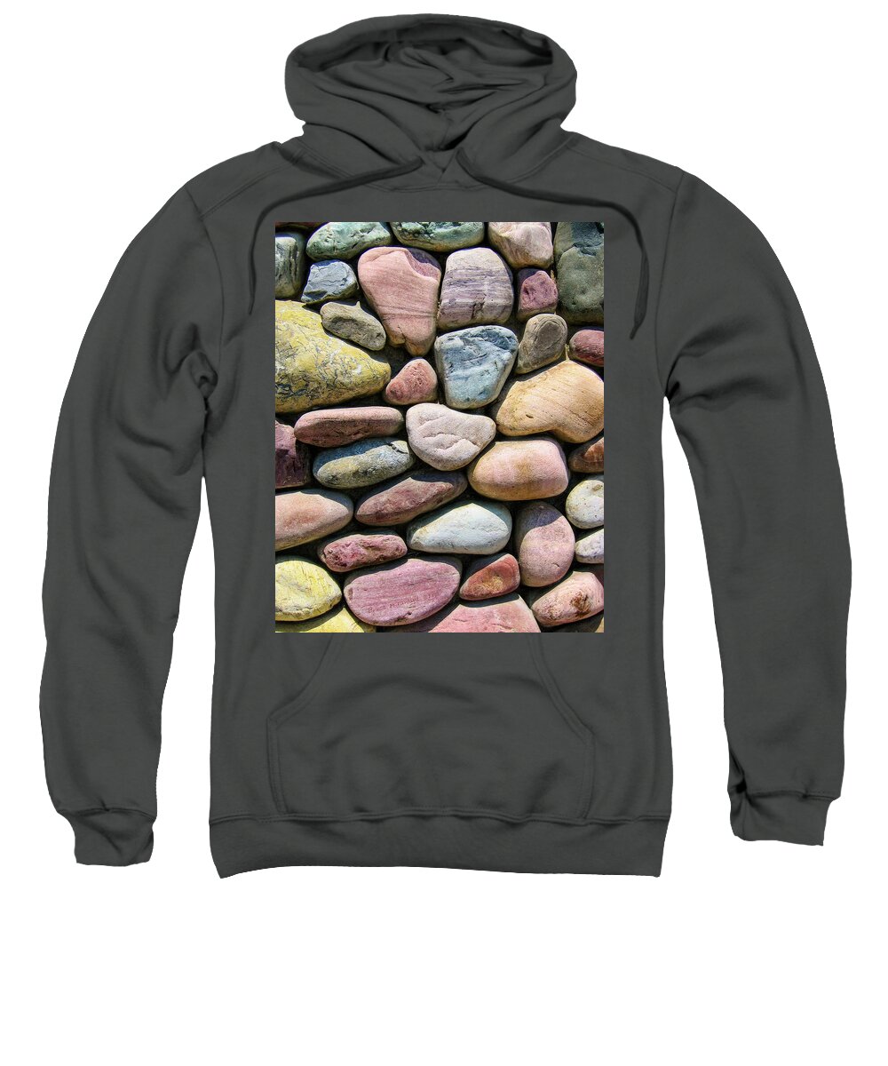 Sweatshirt featuring the photograph Laguna Beach Rocks-O-Color by Bruce McFarland