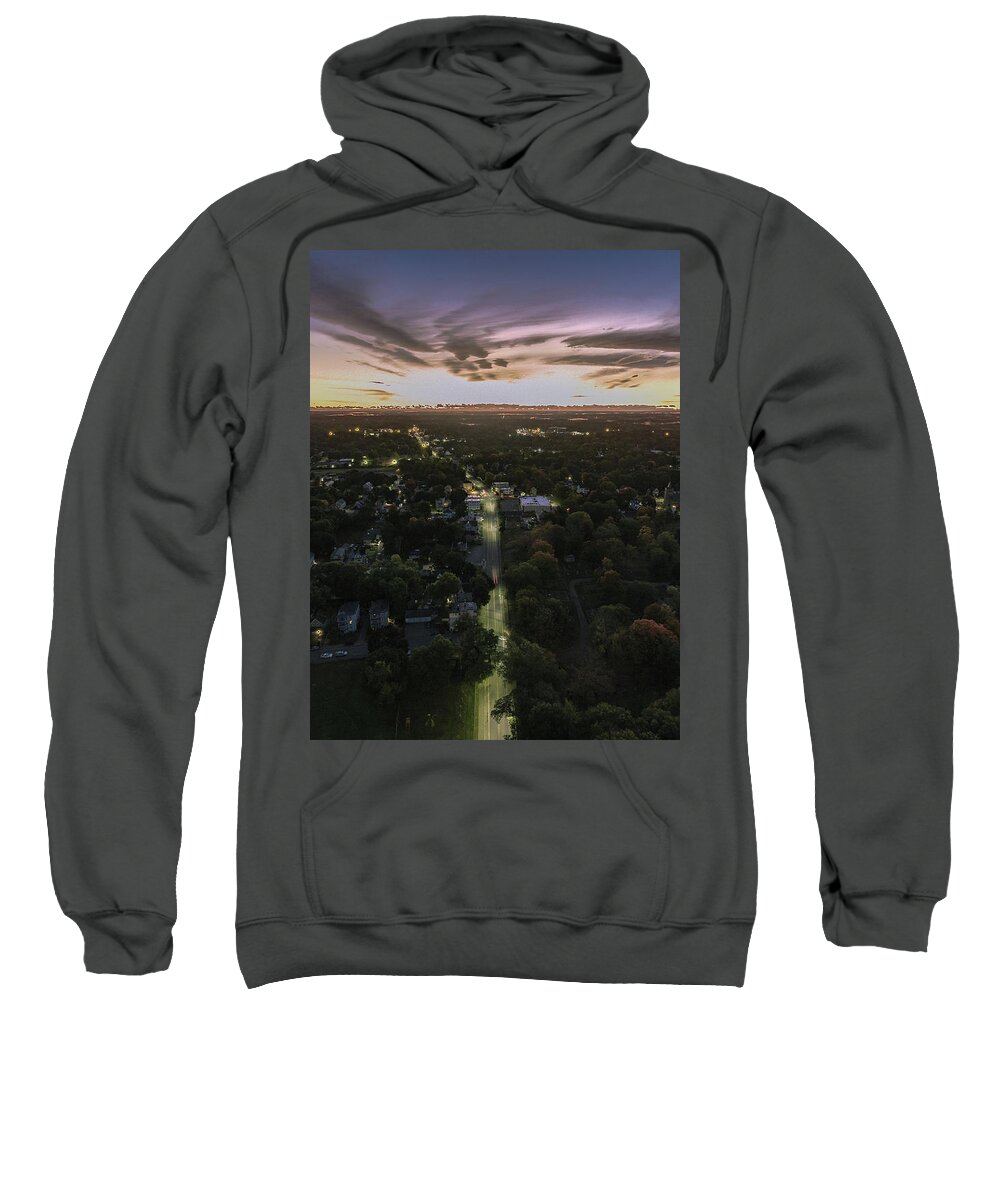 Sunrise Sweatshirt featuring the photograph Morning in the City by William Bretton