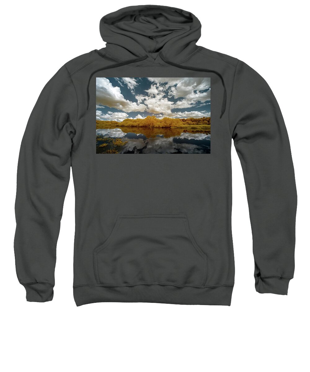 Jon Glaser Sweatshirt featuring the photograph Myakka State Park in Florida by Jon Glaser
