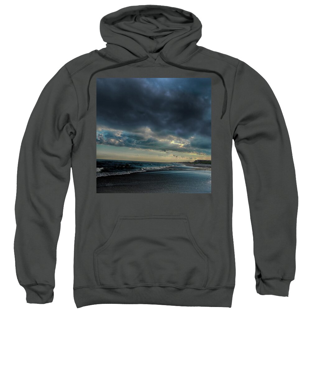Storm Sweatshirt featuring the photograph Passing Storm by Michael Frank