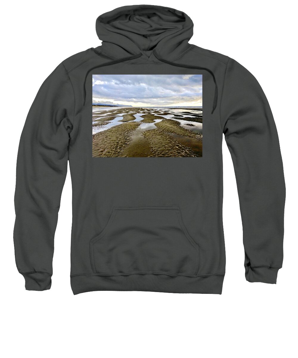 Ocean Sweatshirt featuring the photograph Reflection by Misty Morehead