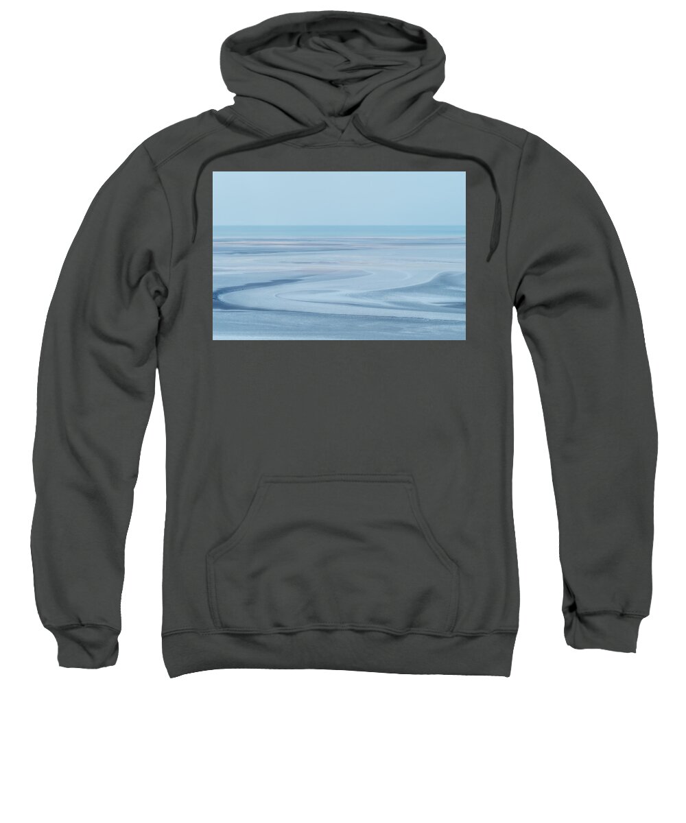 Llansteffan Sweatshirt featuring the photograph River Tywi by Mark Llewellyn