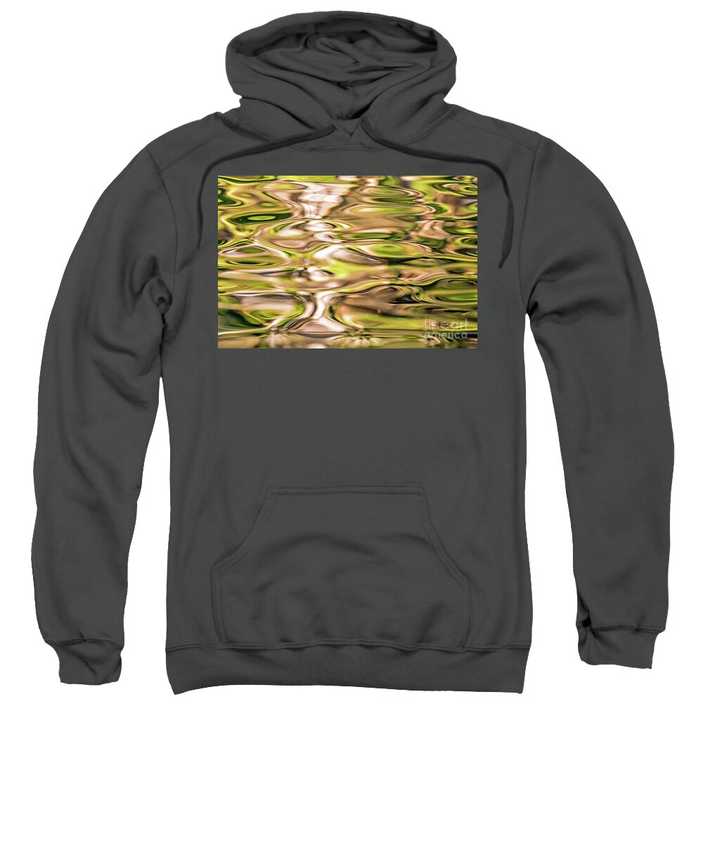 Reflections Sweatshirt featuring the photograph Rose and Green by Kate Brown