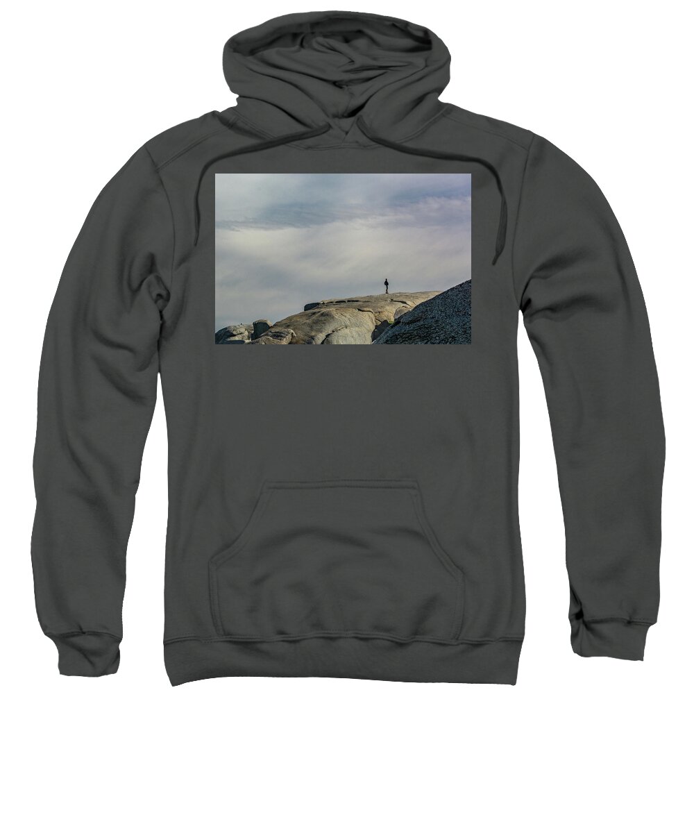 Camps Bay Sweatshirt featuring the photograph Camps Bay Sentry by Douglas Wielfaert