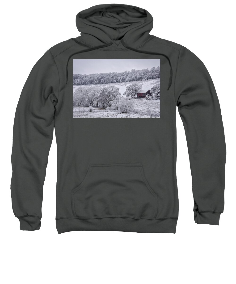 Snow Sweatshirt featuring the photograph Snow Scene by Michelle Wittensoldner