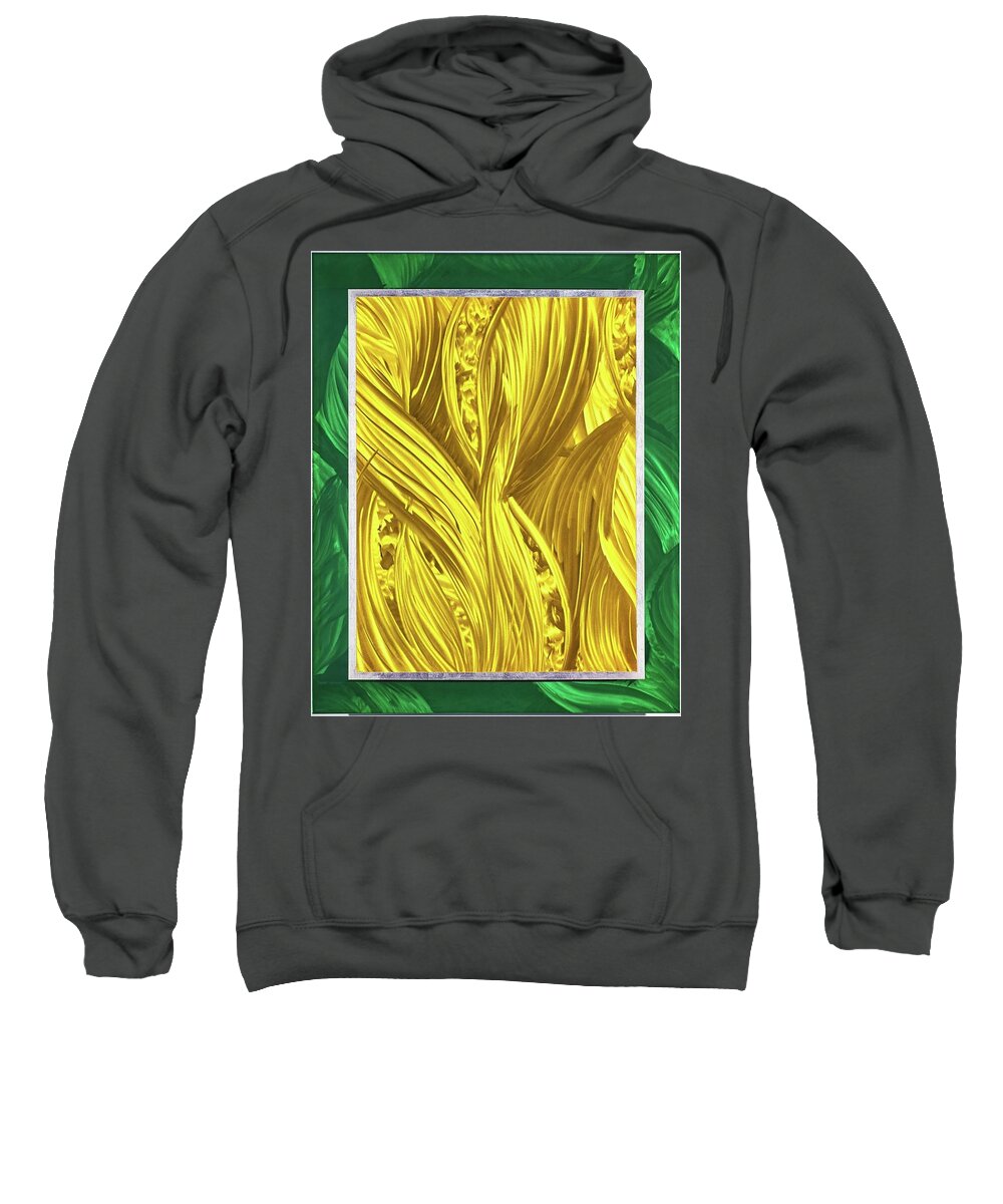 Abstract Sweatshirt featuring the sculpture Summer by Rick Roth