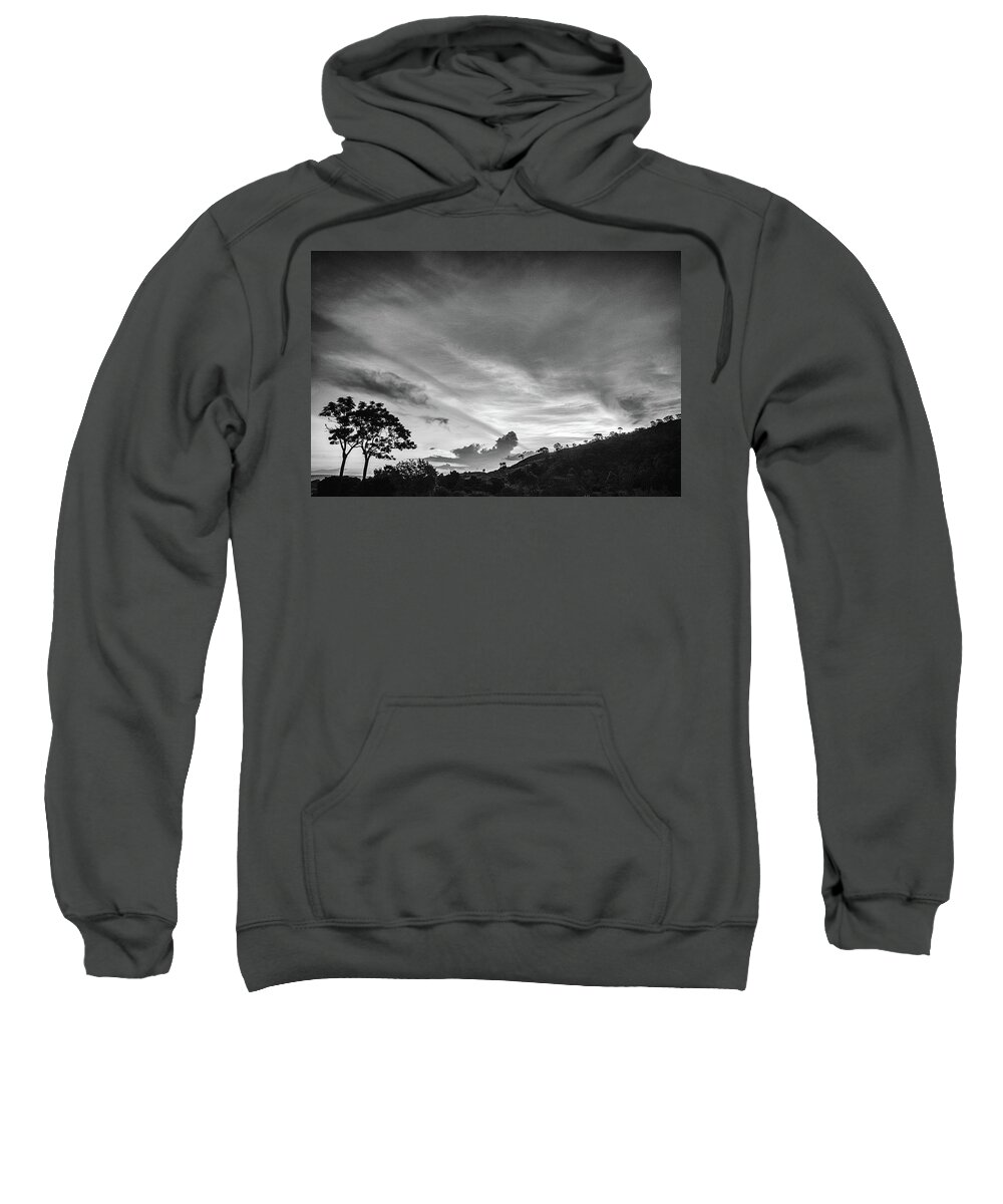 Sunset - between Guap-MG and Capitolio-MG 3 Adult Hoodie by Enio Godoy Pixels