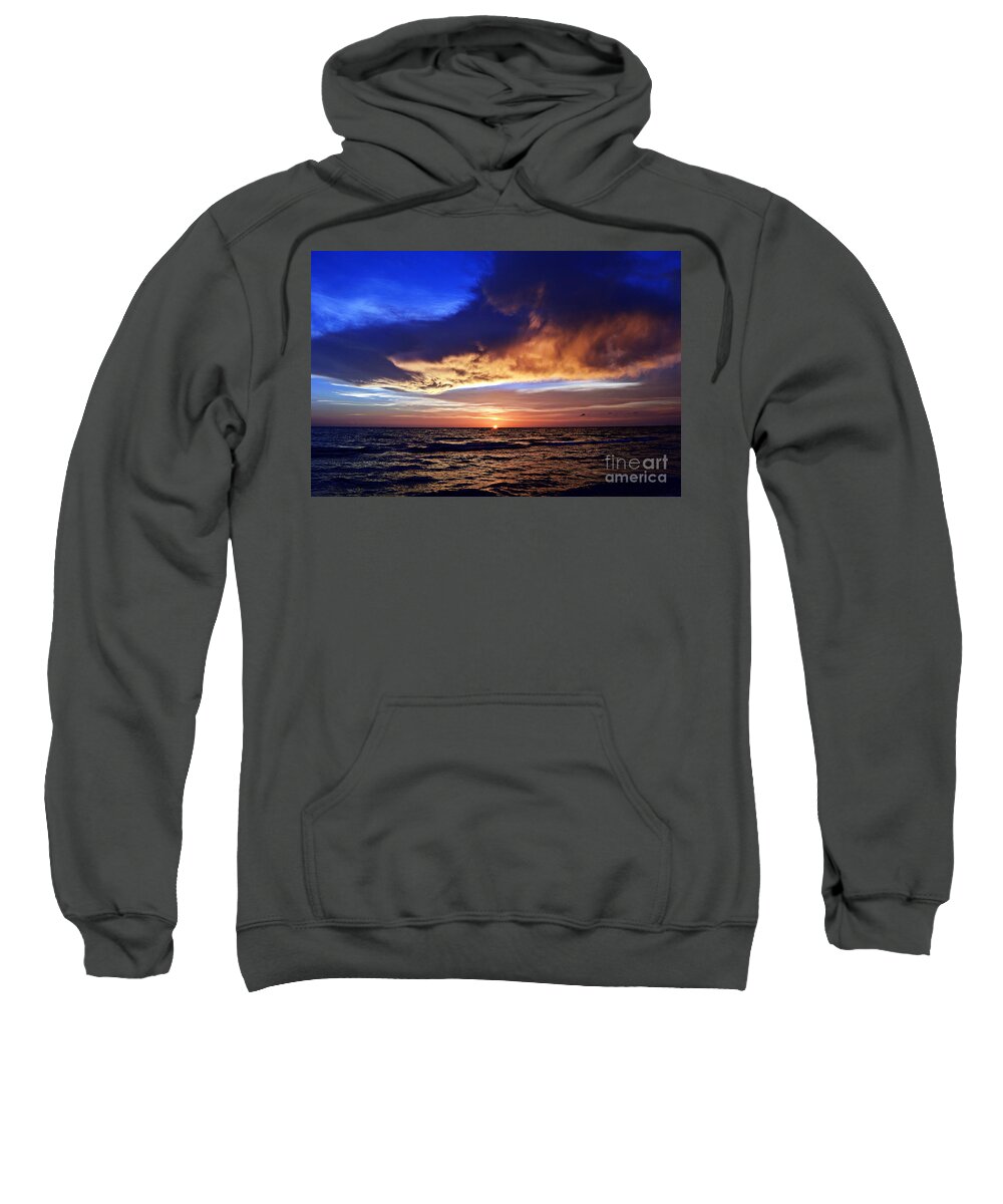 Sunset Sweatshirt featuring the photograph Sunset Florida by Thomas Schroeder