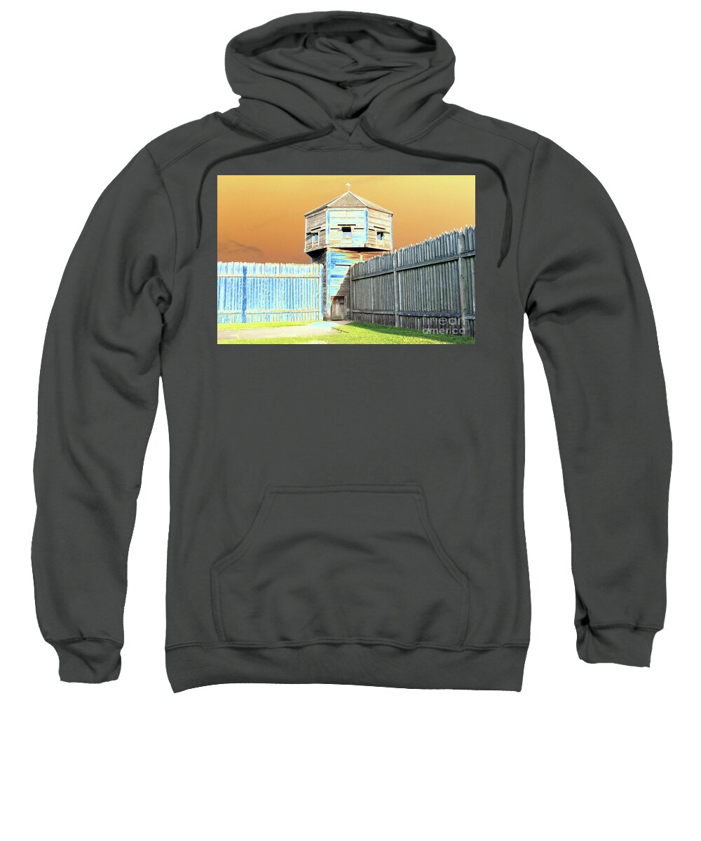National Historic Site Sweatshirt featuring the photograph The Bastion by Rich Collins