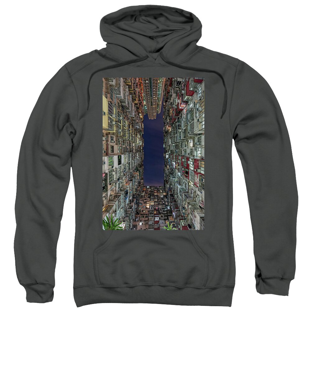 The Montane Mansion Sweatshirt featuring the photograph The Montane Mansion by Gouzel -