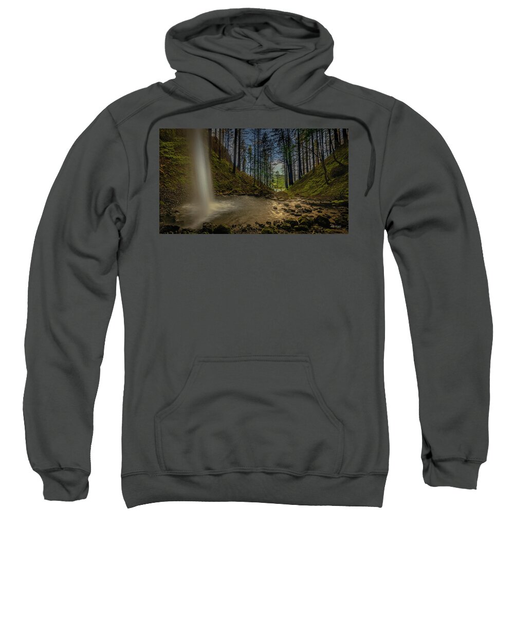 Columbia River Gorge Sweatshirt featuring the photograph The Opening by Tim Bryan