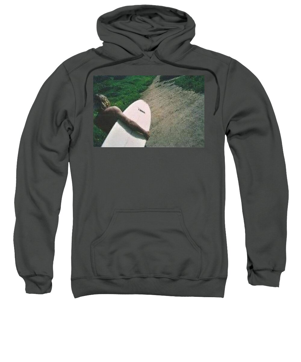  Sweatshirt featuring the photograph The Summer That Ended by Laura M Corbin