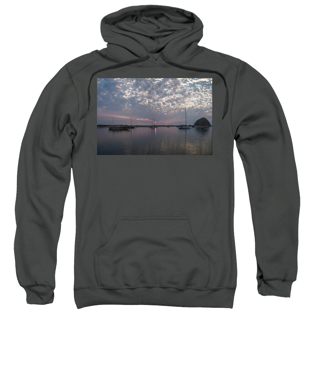 Morro Bay Sweatshirt featuring the photograph Tidelands Park Vista by Mike Long