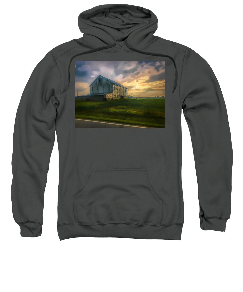  Sweatshirt featuring the photograph Time to Wake by Jack Wilson