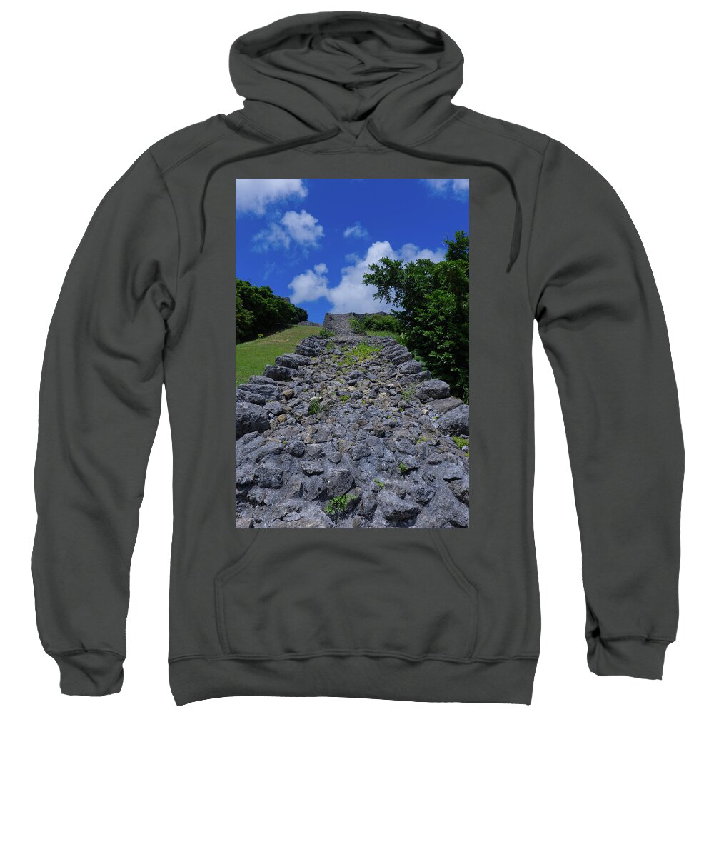 Castle Sweatshirt featuring the photograph Walkway to Heaven by Eric Hafner