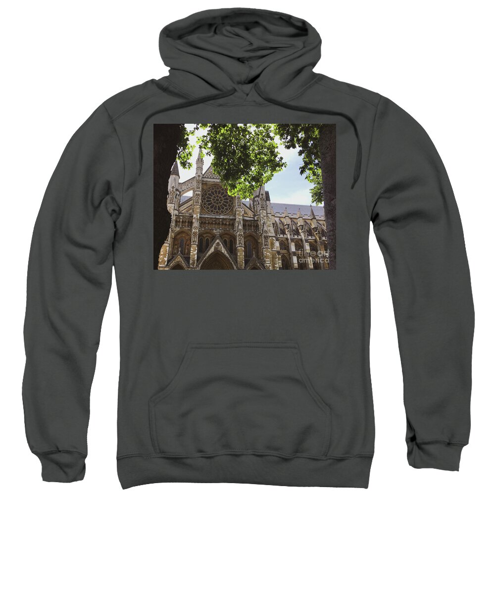 Westiminsterabbey Sweatshirt featuring the photograph Westminster Abbey, London, England by Abigail Diane Photography
