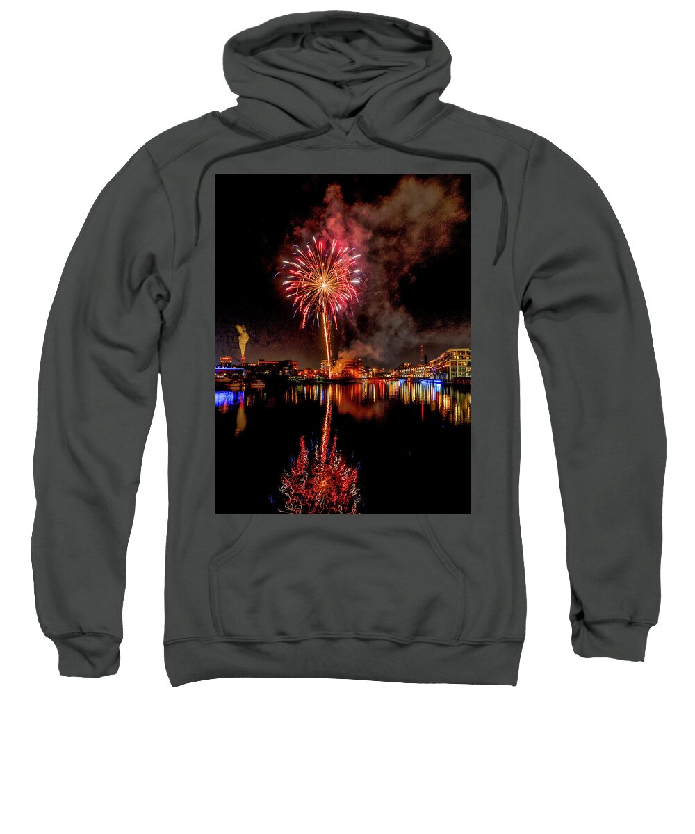 Christmas Sweatshirt featuring the photograph Christmas in the Ward #1 by Kristine Hinrichs