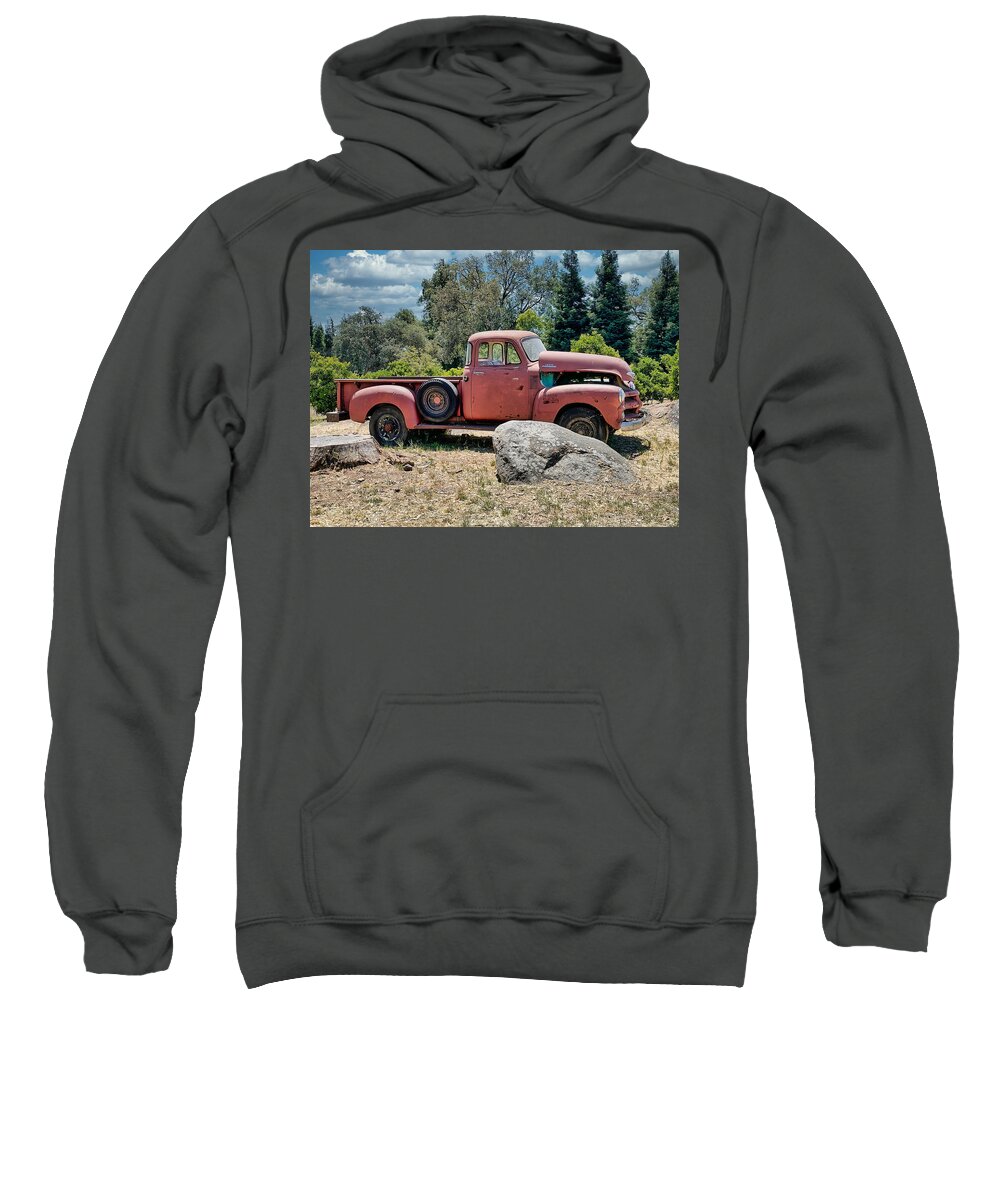 Truck Sweatshirt featuring the photograph Farm Truck #1 by Steph Gabler