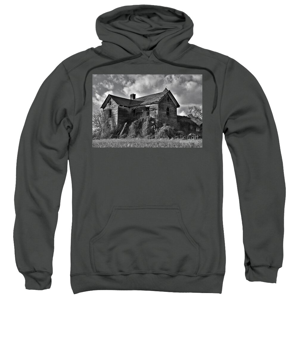 Derelict Sweatshirt featuring the photograph A Piece Of The Past #1 by Julie Adair