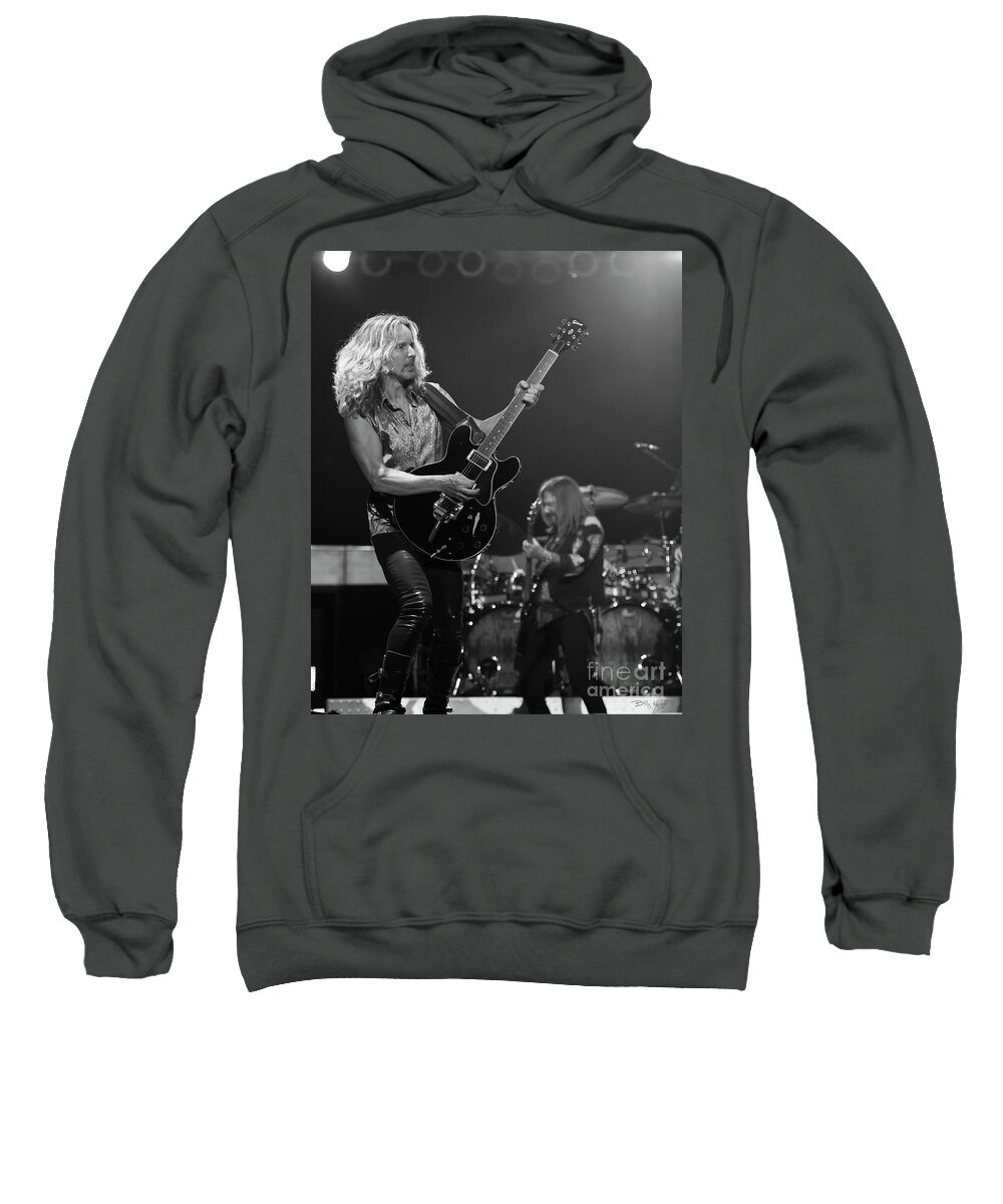 Tommy Sweatshirt featuring the photograph On Stage #1 by Billy Knight
