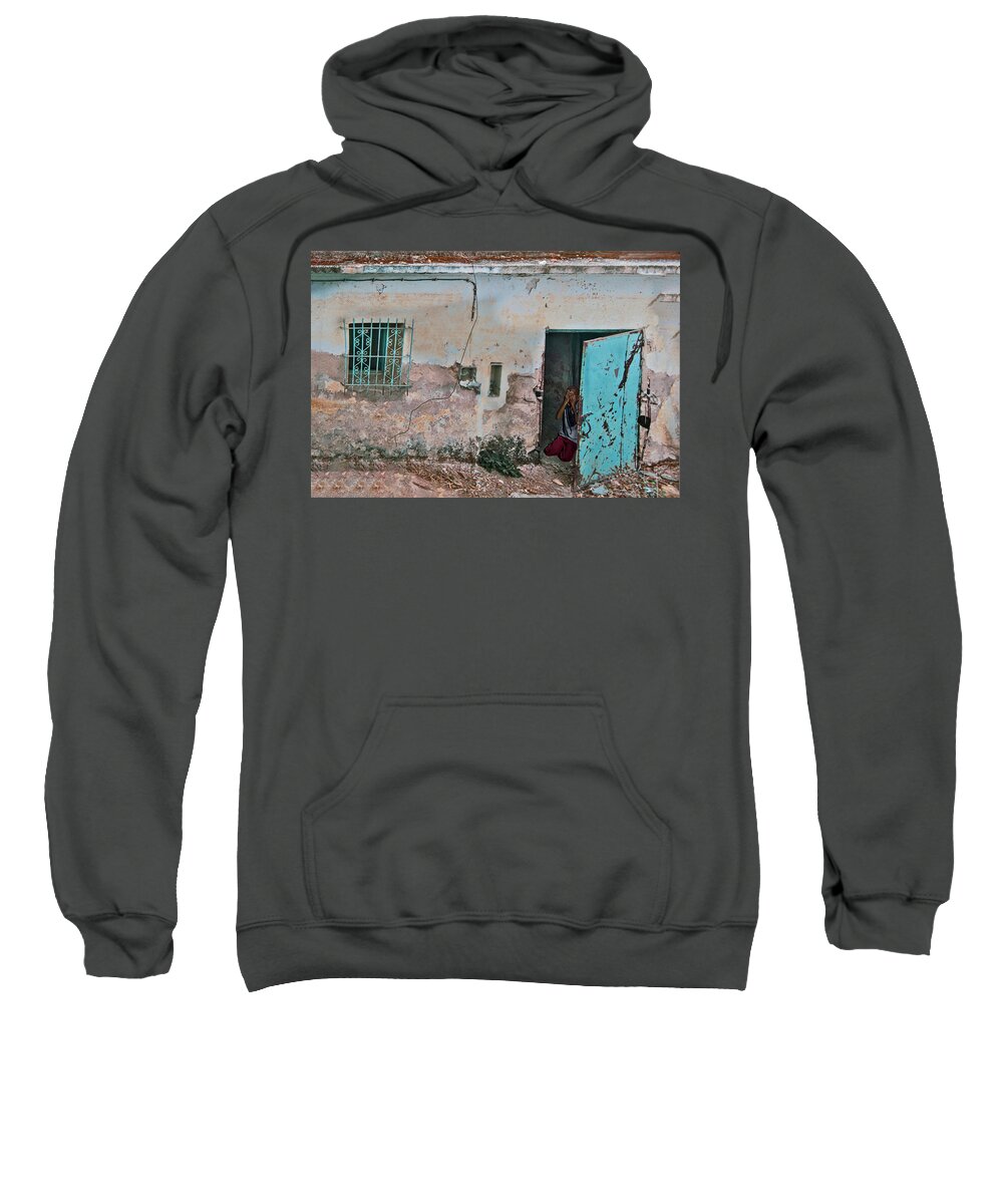 Child Abuse Sweatshirt featuring the photograph Shelter #1 by Edward Shmunes