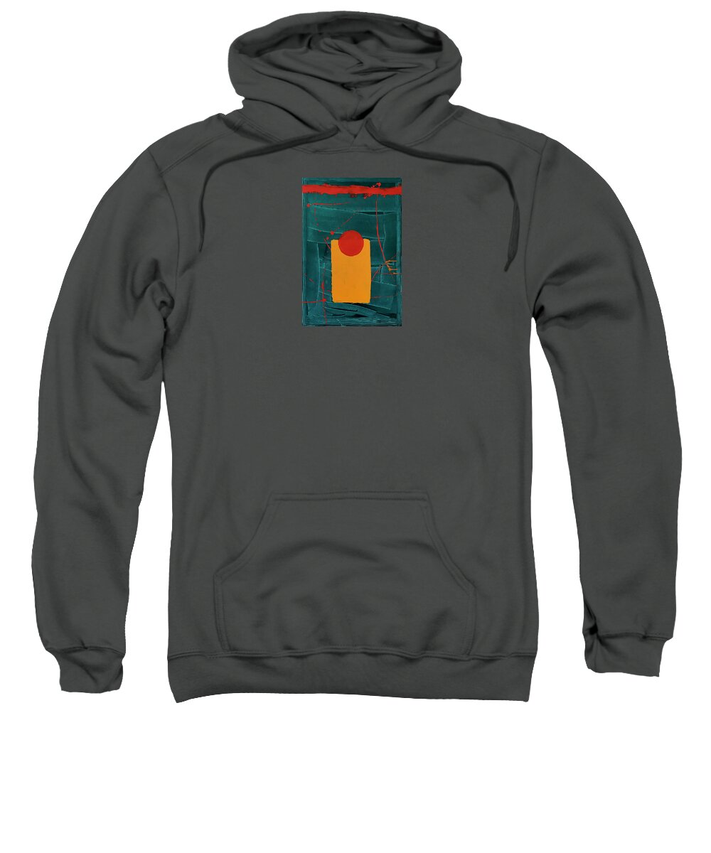 Acrylic Sweatshirt featuring the painting Unity by Laura Jaffe
