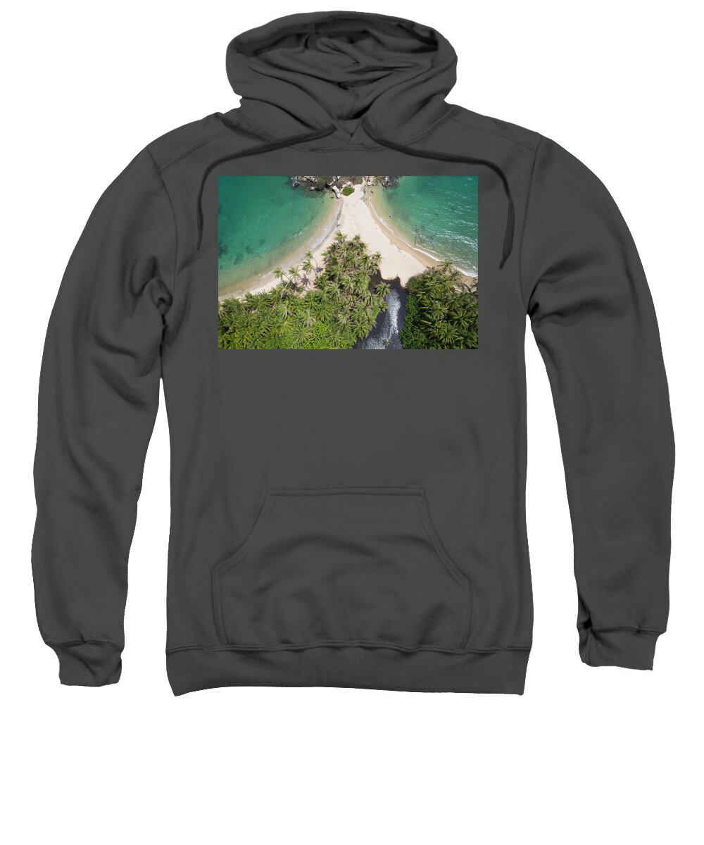 Parque Tayrona Sweatshirt featuring the photograph Parque Tayrona Magdalena Colombia #13 by Tristan Quevilly