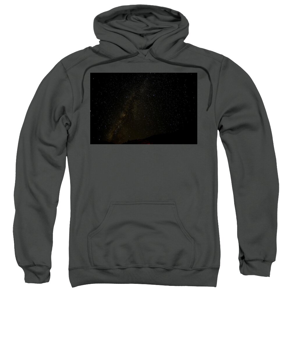 Milky Way Astrophotography Fstop101 Night Sky Stars Sweatshirt featuring the photograph Milky Way #2 by Geno Lee
