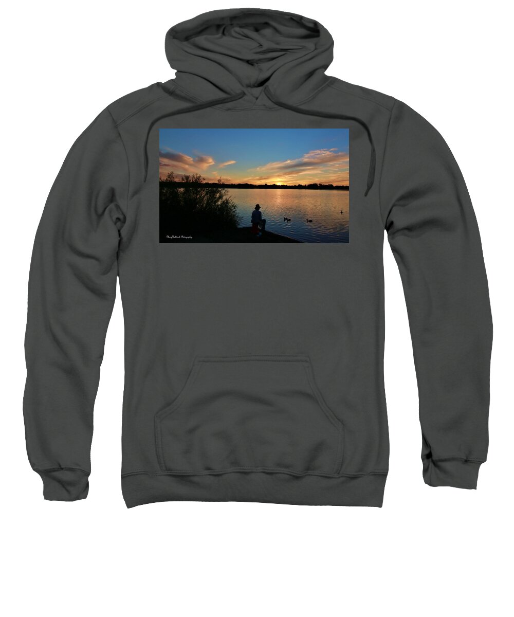Landscape Sweatshirt featuring the photograph A fisherman's Dream by Mary Walchuck