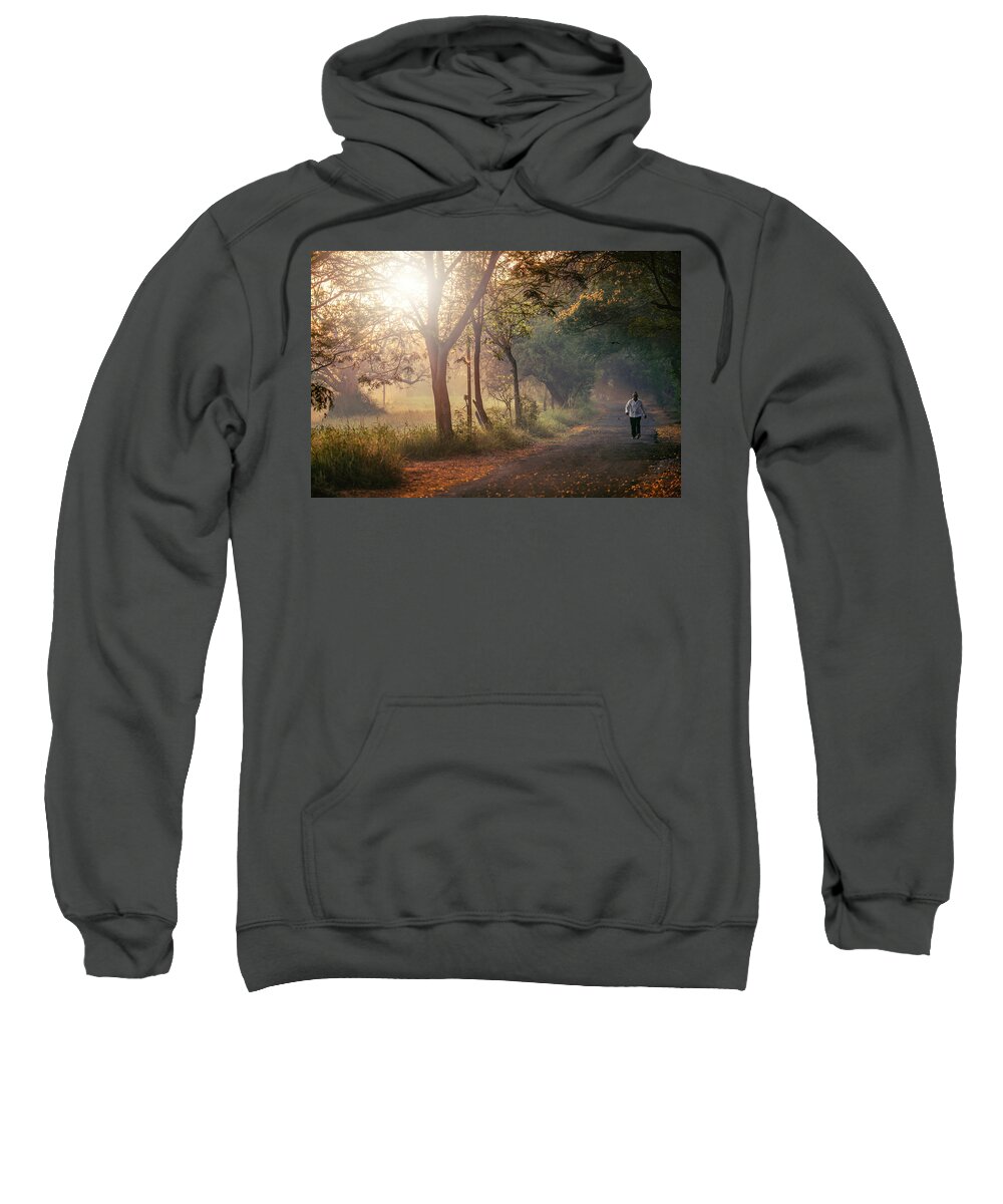 Photography Sweatshirt featuring the photograph Aarey Stroll by Craig Boehman