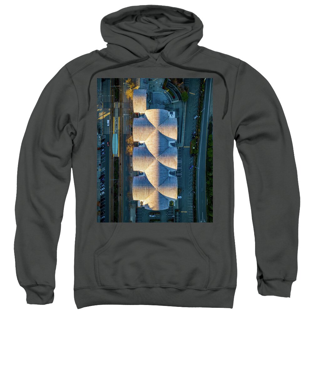 Drone Sweatshirt featuring the photograph Above History by Clinton Ward