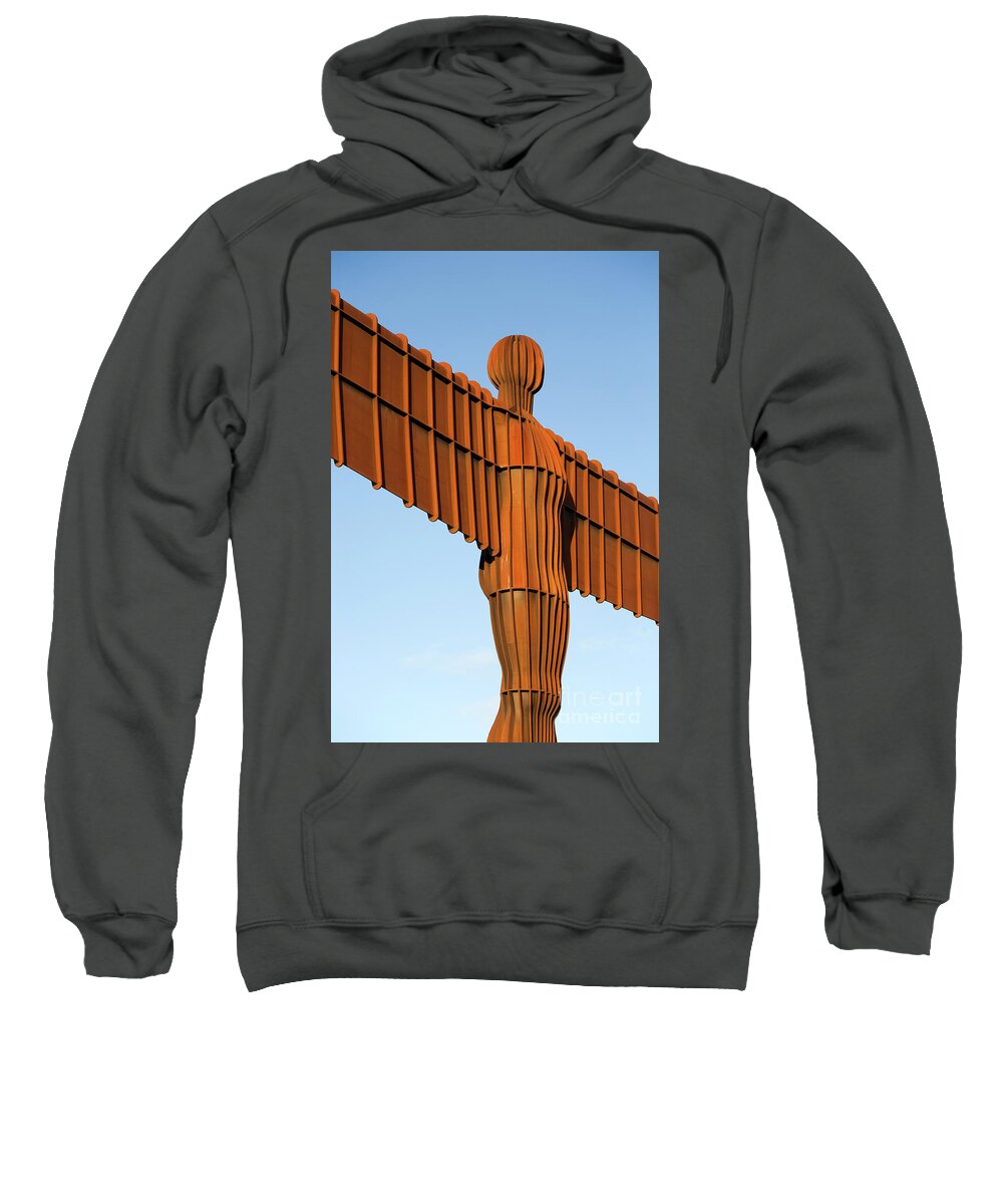 Gateshead Sweatshirt featuring the photograph Angel of the North by Bryan Attewell