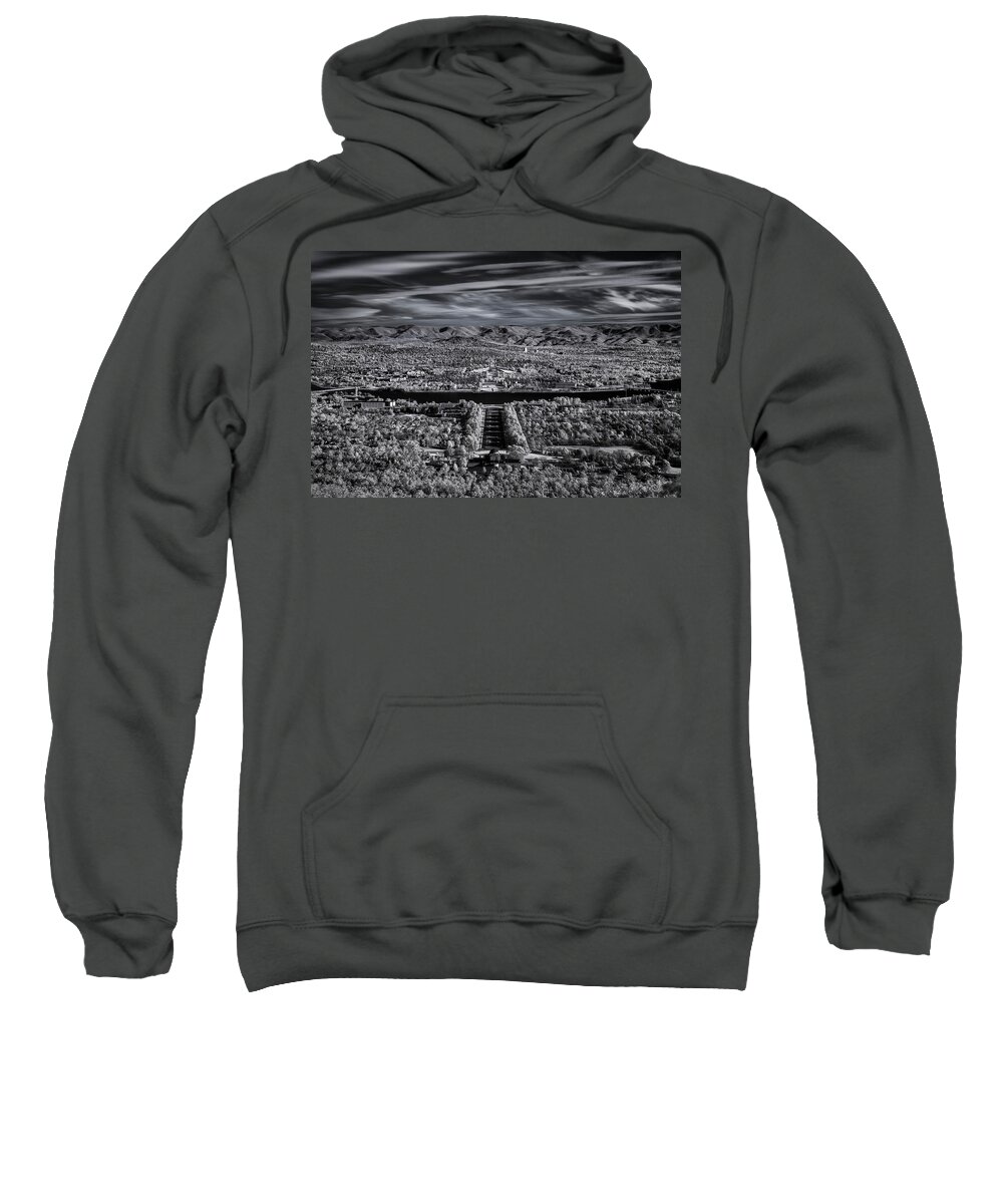 Canberra City Sweatshirt featuring the photograph Another World by Ari Rex