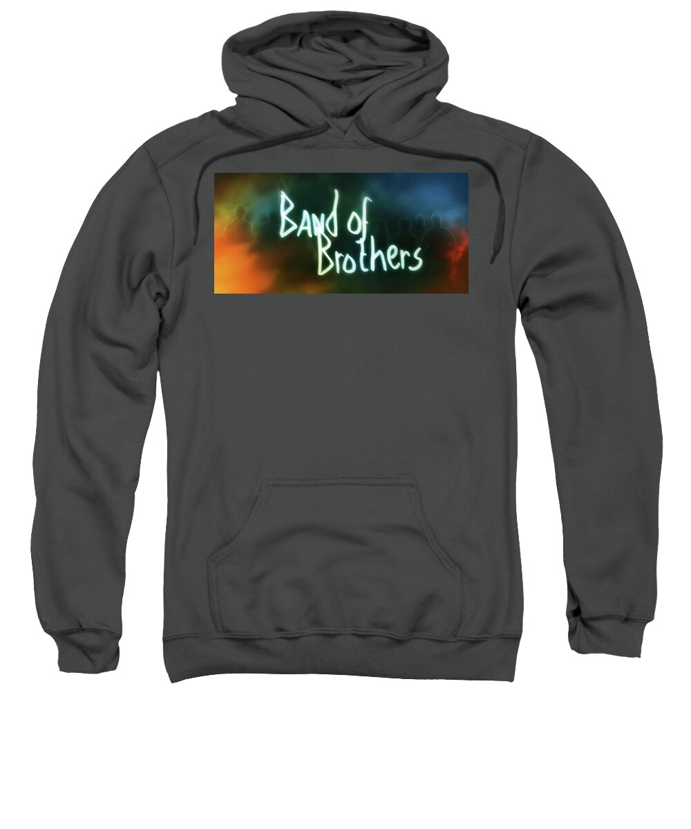 Band Of Brothers Sweatshirt featuring the digital art Art - Band of Brothers by Matthias Zegveld