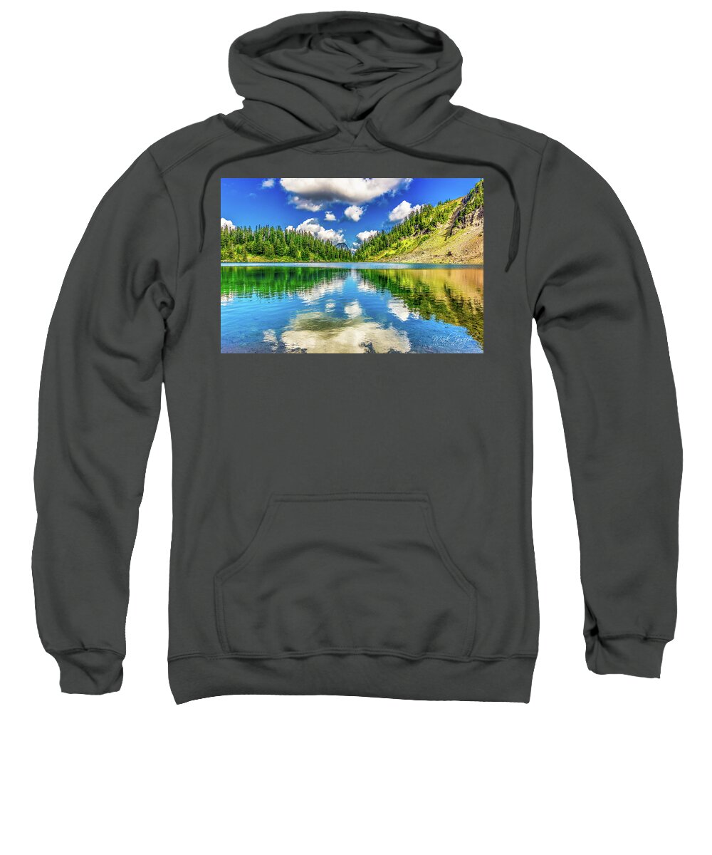 Lake Sweatshirt featuring the photograph Beautiful Twin Lakes by Mark Joseph