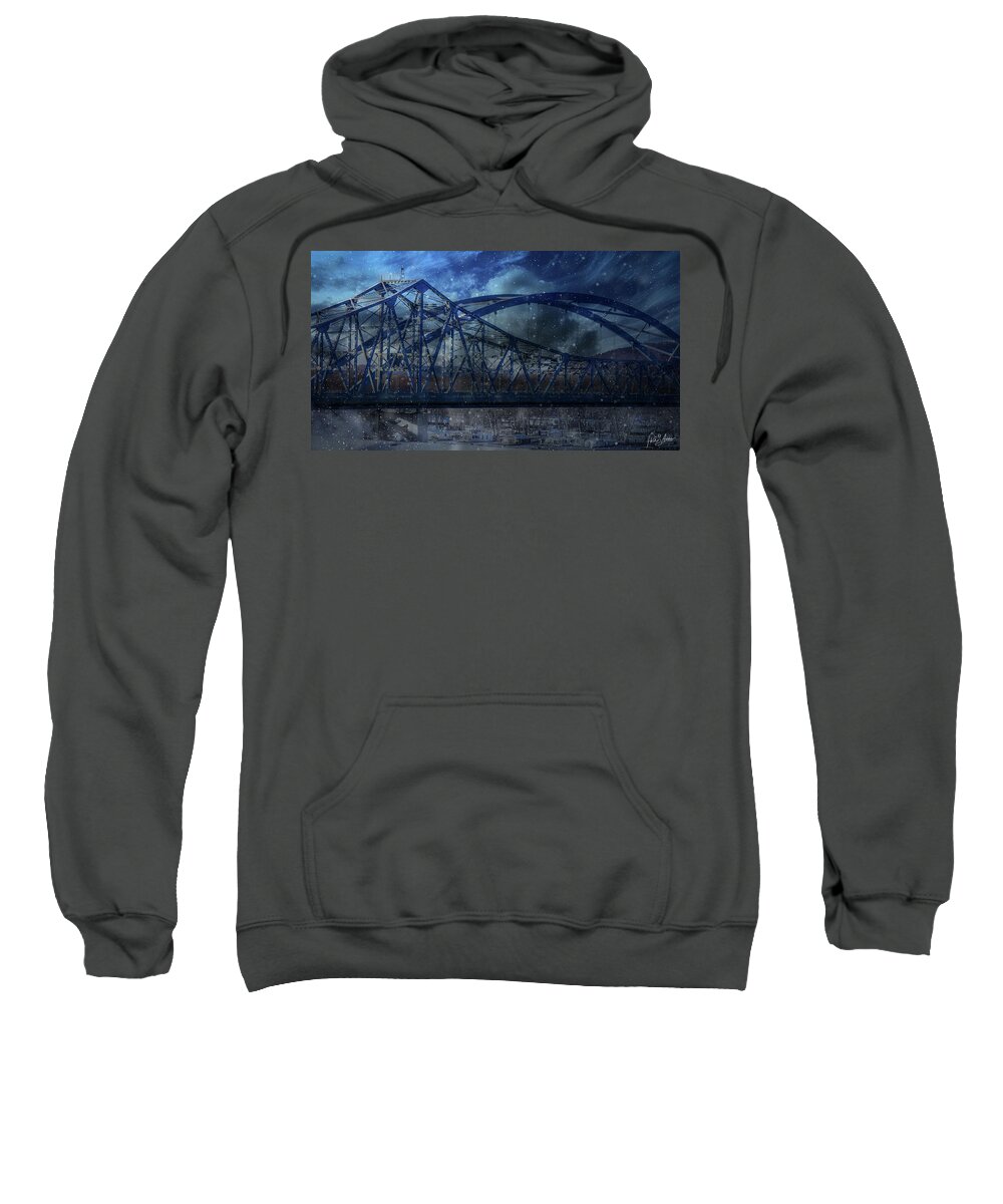 Mississippi Sweatshirt featuring the photograph Beauty Of Darkness by Phil S Addis