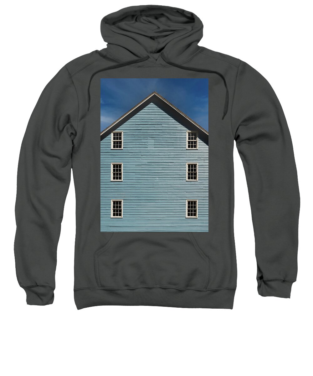Blue Sweatshirt featuring the photograph Blue by Steve Stanger