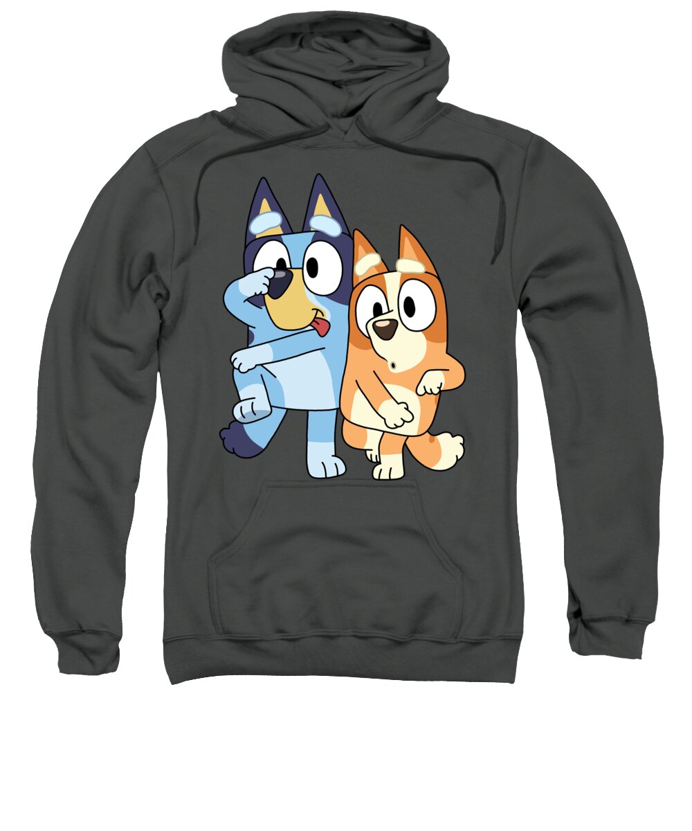 Bluey and Bingo cool Adult Pull-Over Hoodie by Handsley Nguyen - Pixels  Merch
