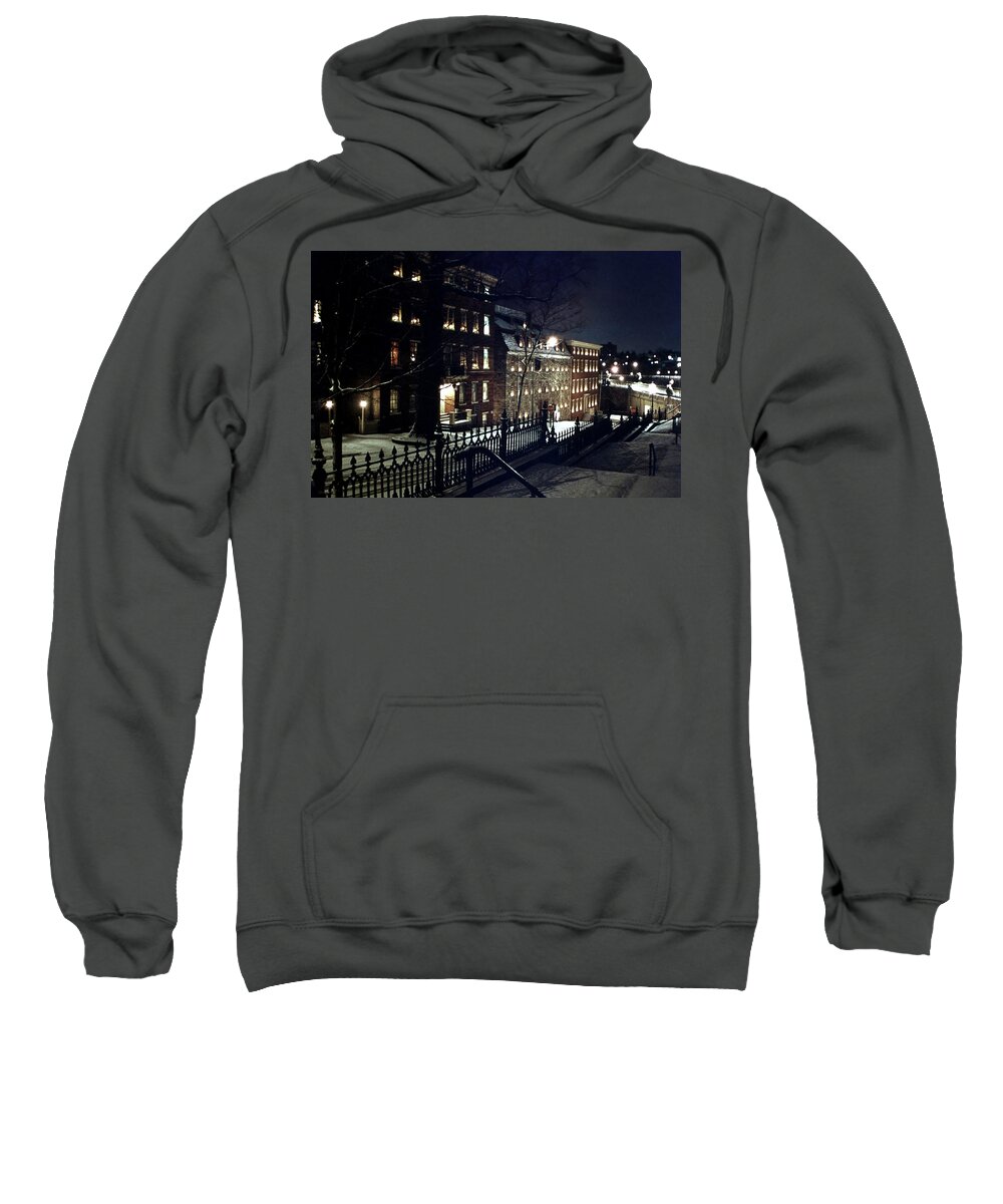 Winter Sweatshirt featuring the photograph Brethrens House by DJ Florek